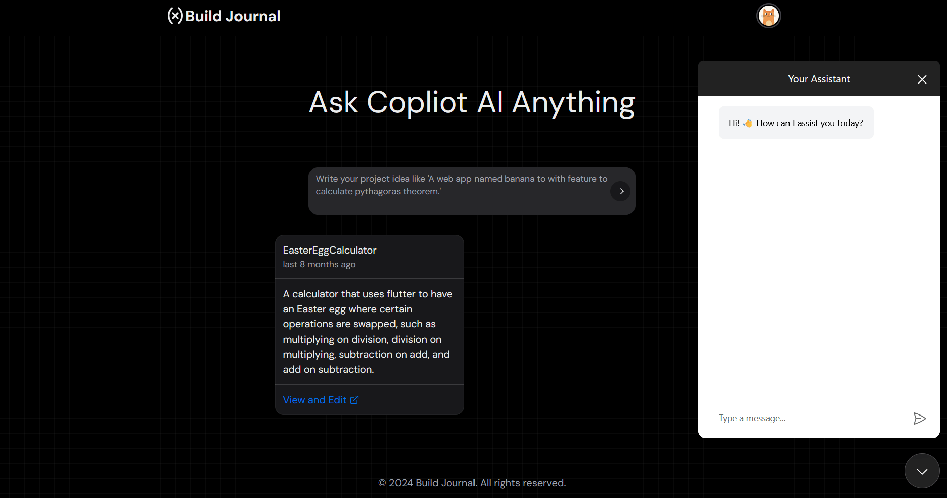 Build Journal